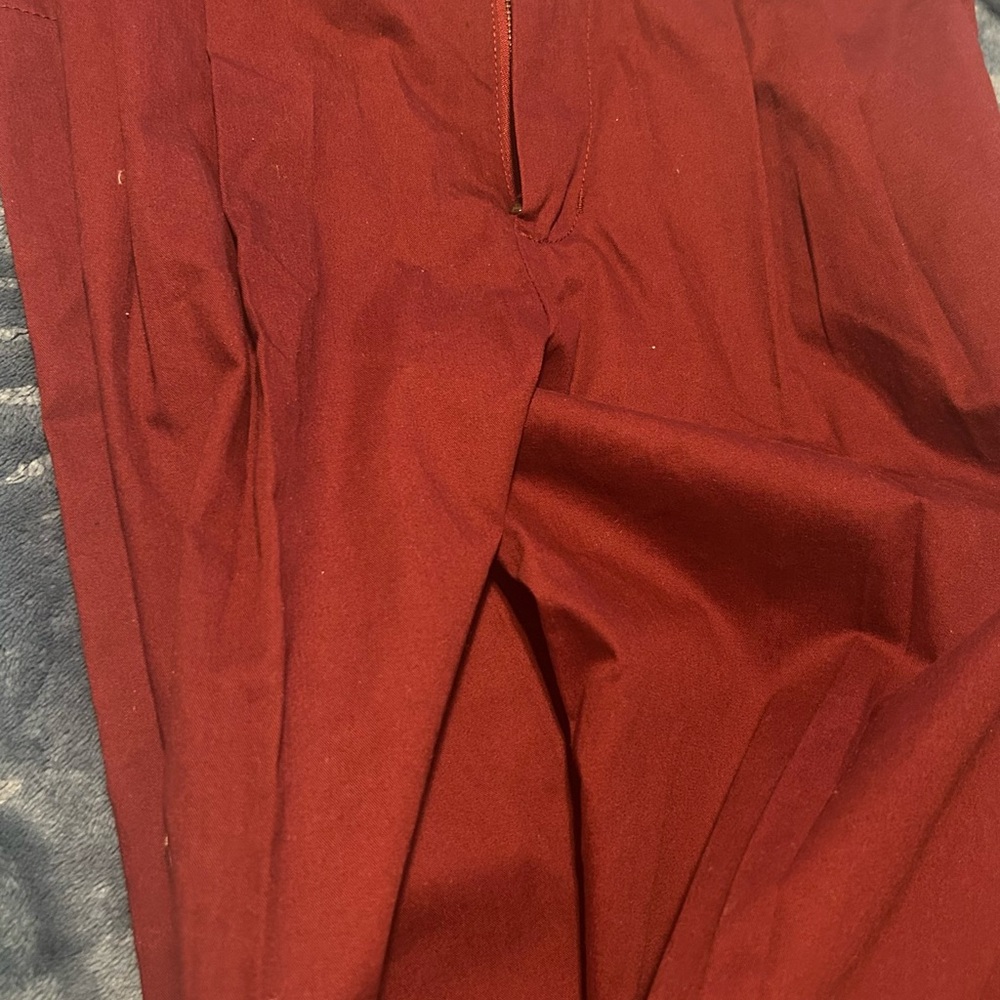 Chic Burgundy Pants